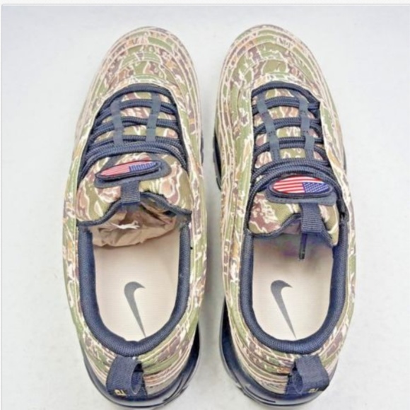Nike Air Max 97 Premium QS USA Sneakers Camo - Picture 4 of 7